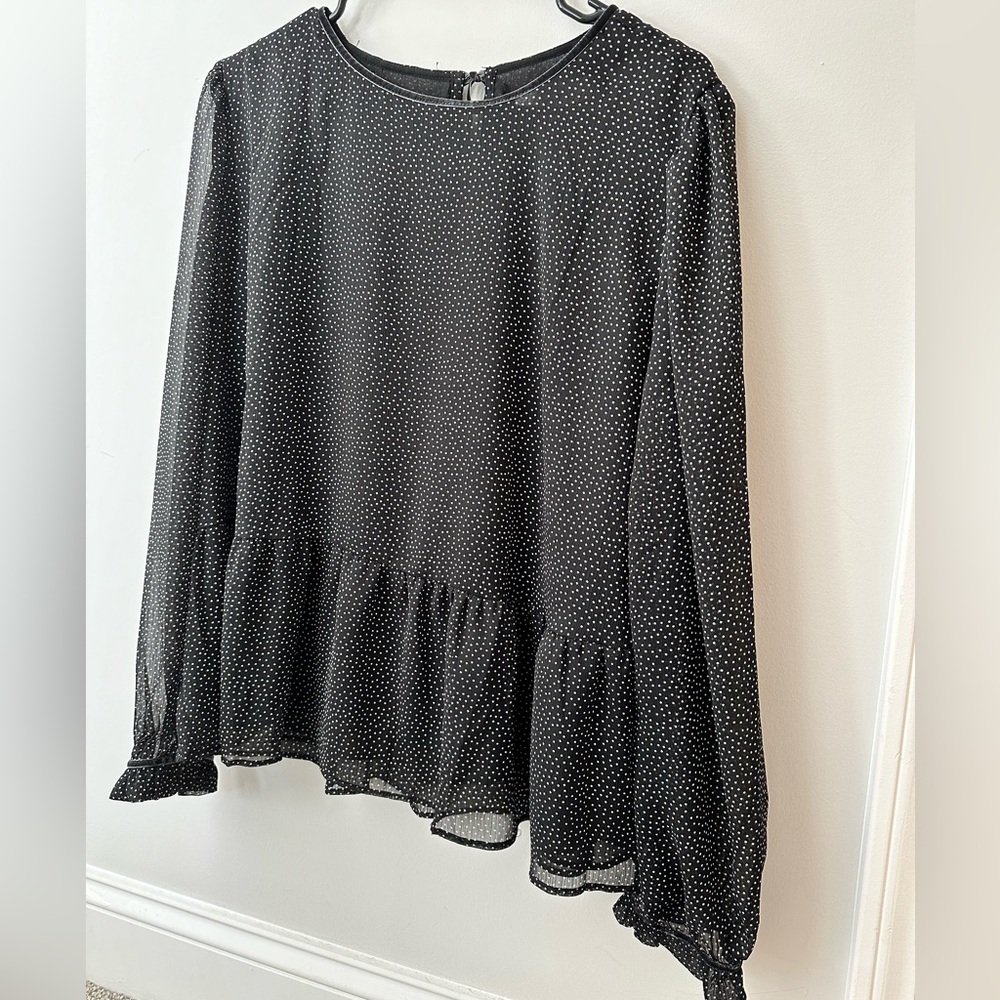 Loft Peplum Top